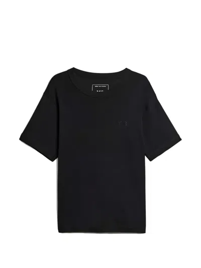 Y-3 Round-neck T-shirt In Black