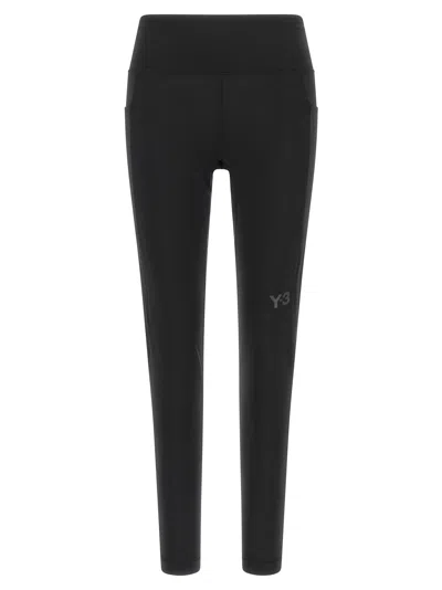 Y-3 Running Tights In Black