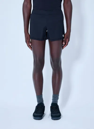 Y-3 Running Shorts In Blue