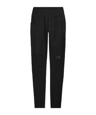 Y-3 Running Tights In Black