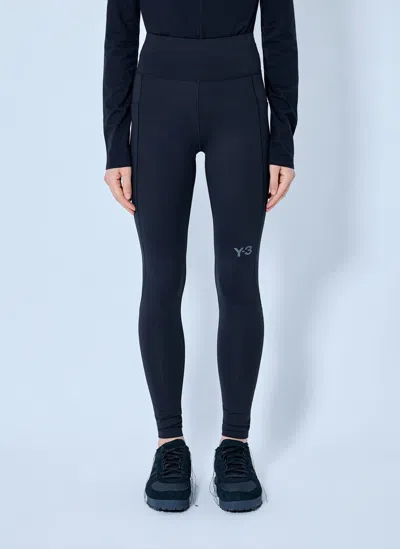 Y-3 Running Tights In Black