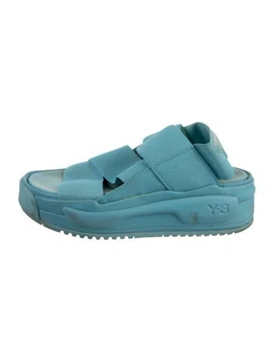 Pre-owned Y-3 Sandals In Blue