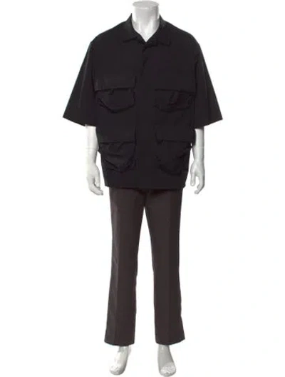 Pre-owned Y-3 Short Sleeve Shirt In Black