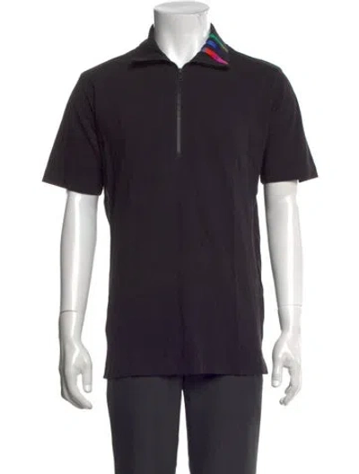 Pre-owned Y-3 Short Sleeve Shirt In Black