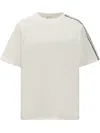 Y-3 Short Sleeve T-shirt In Cwhite