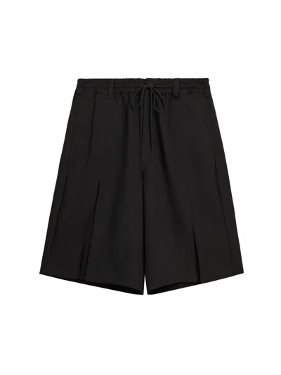 Y-3 Shorts Black In Blue