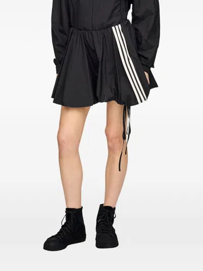 Y-3 Three-stripe Skort In Black