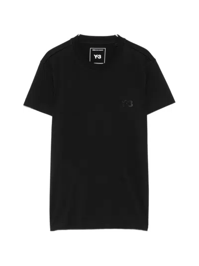 Y-3 Logo Cotton T-shirt In Animal Print