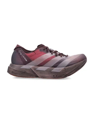 Y-3 Signature Low-top Sneakers In Night Red