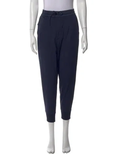 Pre-owned Y-3 Skinny Leg Pants In Blue