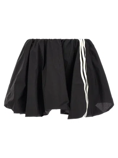 Y-3 Skirt With Shorts Skirts Black