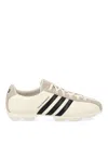 Y-3 Low-profile Leather And Suede Sneakers In Multi