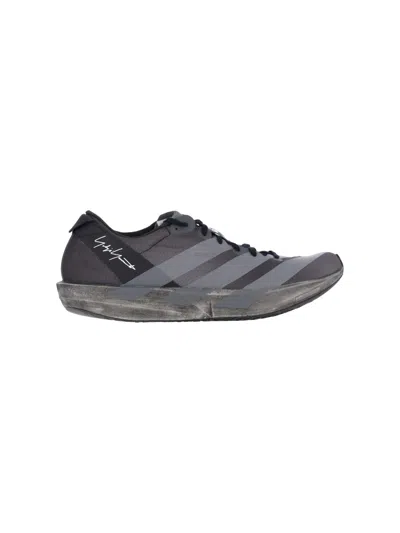 Y-3 Adios 9 Stretch Mesh Sneakers In Black