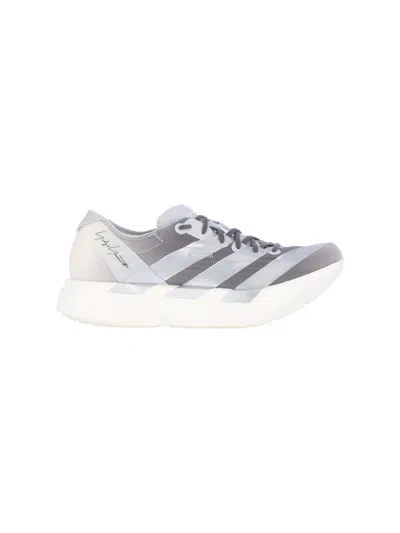 Y-3 Unisex Textile Low-top Sneakers In Gray