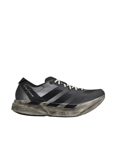 Y-3 Aerodynamic Black Sneakers With Lightweight Structure And Innovative Midsole In Multi