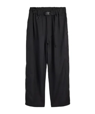 Y-3 Sport Uniform Adaptive 3 Stripes Trousers In Black