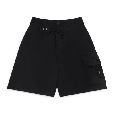Y-3 Sport Uniform Cargo Shorts In Black