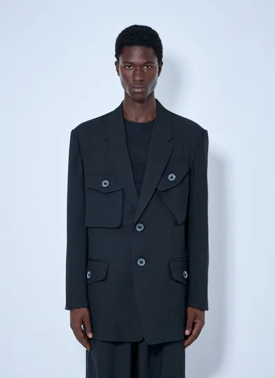 Y-3 Sport Uniform Chore Blazer In Black