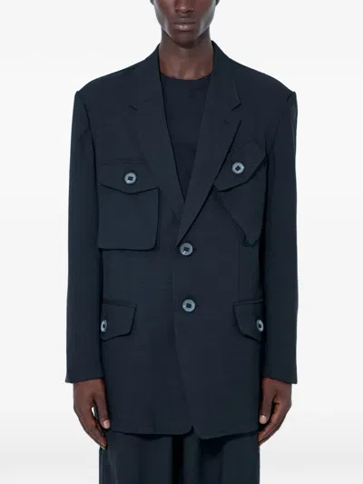 Y-3 Sport Uniform Chore Blazer In Black