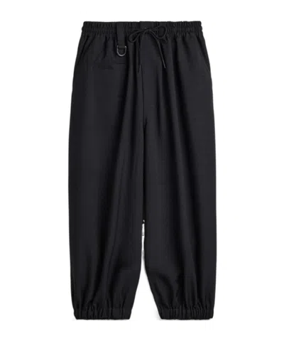 Y-3 Sport Uniform Cuffed Pants In Black