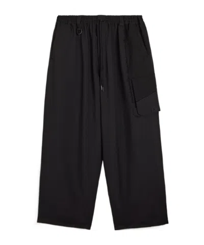 Y-3 Sport Uniform Straight Pants In Black