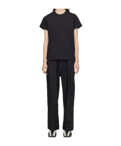 Y-3 Sport Uniform Tapered Pants In Black
