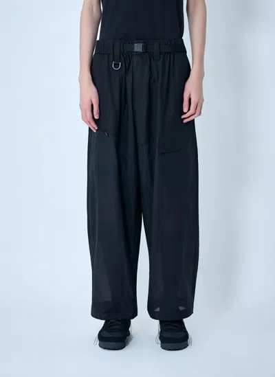 Y-3 Straight Leg Pants In Black