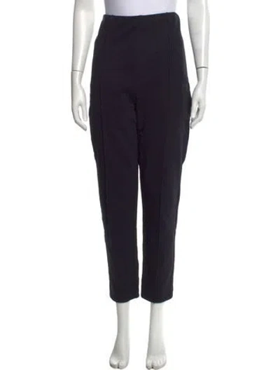 Pre-owned Y-3 Straight Leg Pants In Black