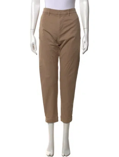 Pre-owned Y-3 Straight Leg Pants In Neutrals