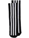 Y-3 Stripe Sock In Black