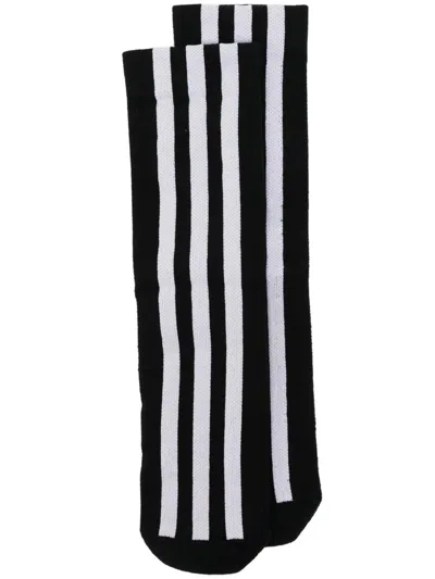 Y-3 Stripe Sock In Black
