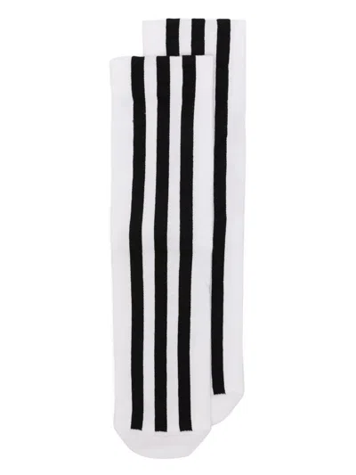 Y-3 Stripes Socks In Animal Print