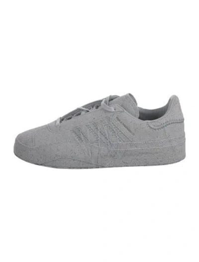Pre-owned Y-3 Suede Athletic Sneakers W/ Tags In Grey