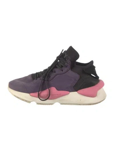 Pre-owned Y-3 Suede Sneakers In Multi