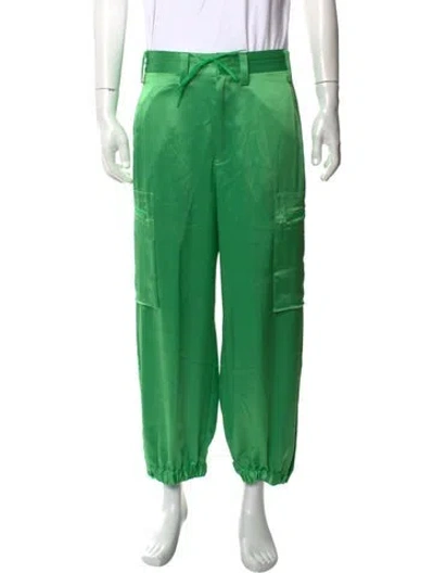 Pre-owned Y-3 Sweatpants In Green
