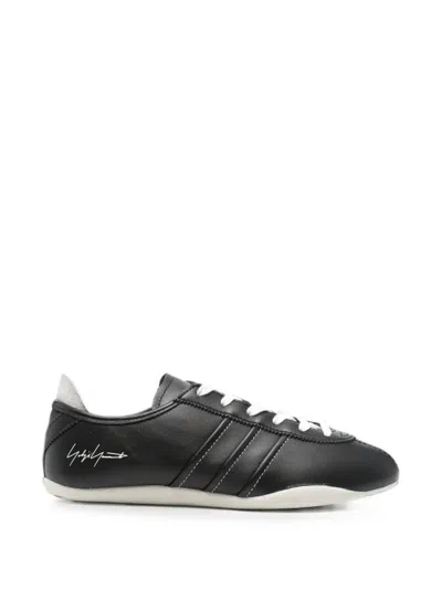 Y-3 Tokyo Leather Sneakers In Black