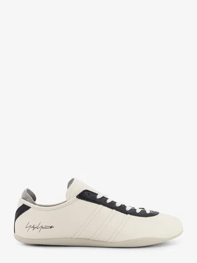 Y-3 Tokyo Leather Sneakers Flat Sole In White