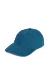 Y-3 Top-button Baseball Cap In Blue