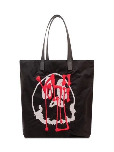 Y-3 Tote Handbag In Black