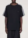 Y-3 T-shirt 3 Stripes In Black