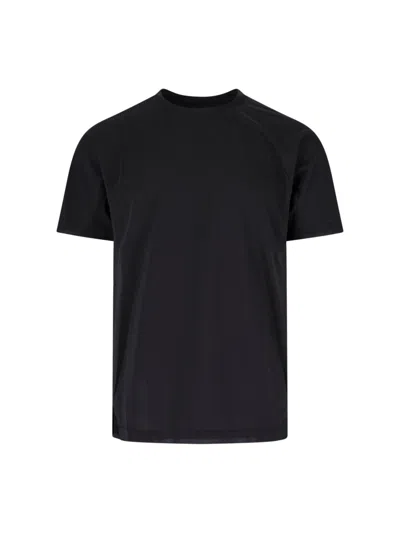 Y-3 T-shirt Logo In Black