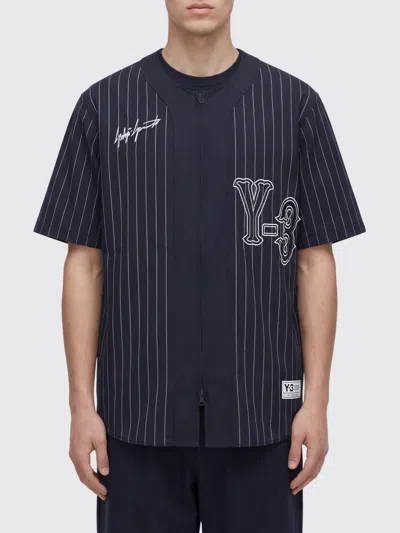 Y-3 T-shirt  Men Color Black In Blue