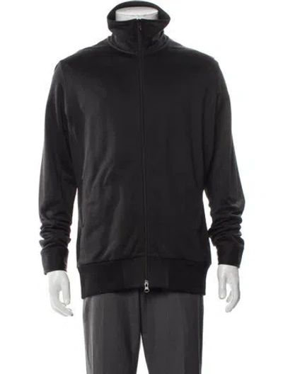 Pre-owned Y-3 Turtleneck Long Sleeve Cardigan In Gray