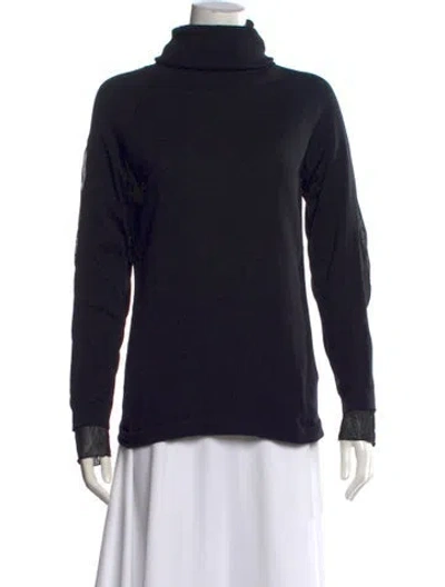 Pre-owned Y-3 Turtleneck Long Sleeve Top W/ Tags In Black