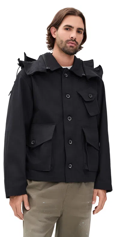 Y-3 Twill Utility Jacket Black