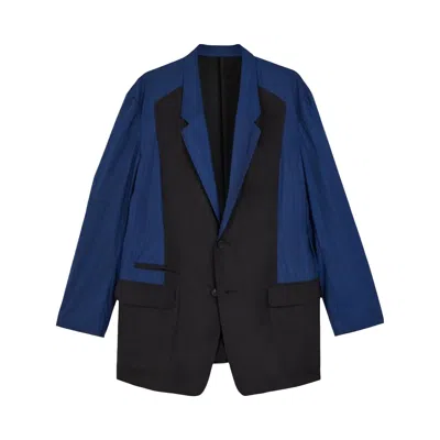 Pre-owned Y-3 Ultralight Nylon Blazer 'blue' | Men's Size M