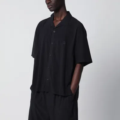 Y-3 Mini Lightweight Woven Shirt For Men In Black