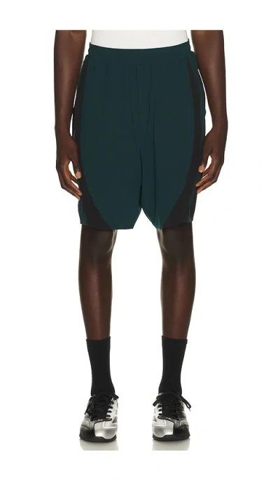 Y-3 Ultralight Woven Shorts In Green