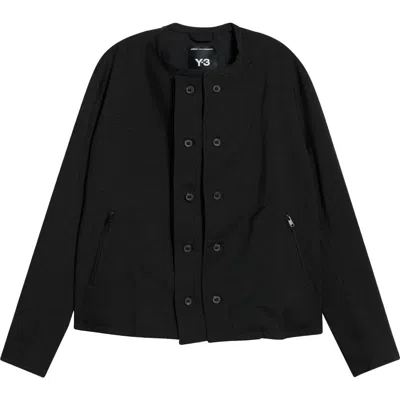 Y-3 Uniform Adaptive Twill Top In Black