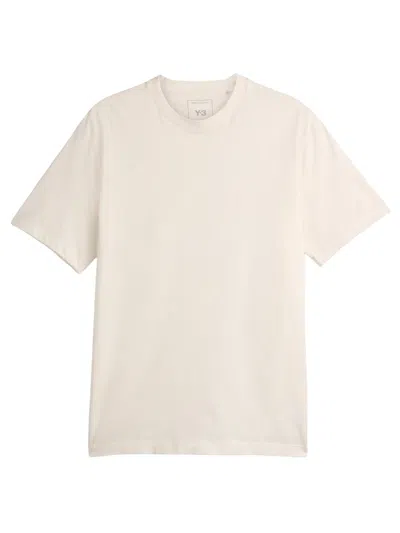 Y-3 Unisex Cotton T-shirt For Spring/summer 2026 In White